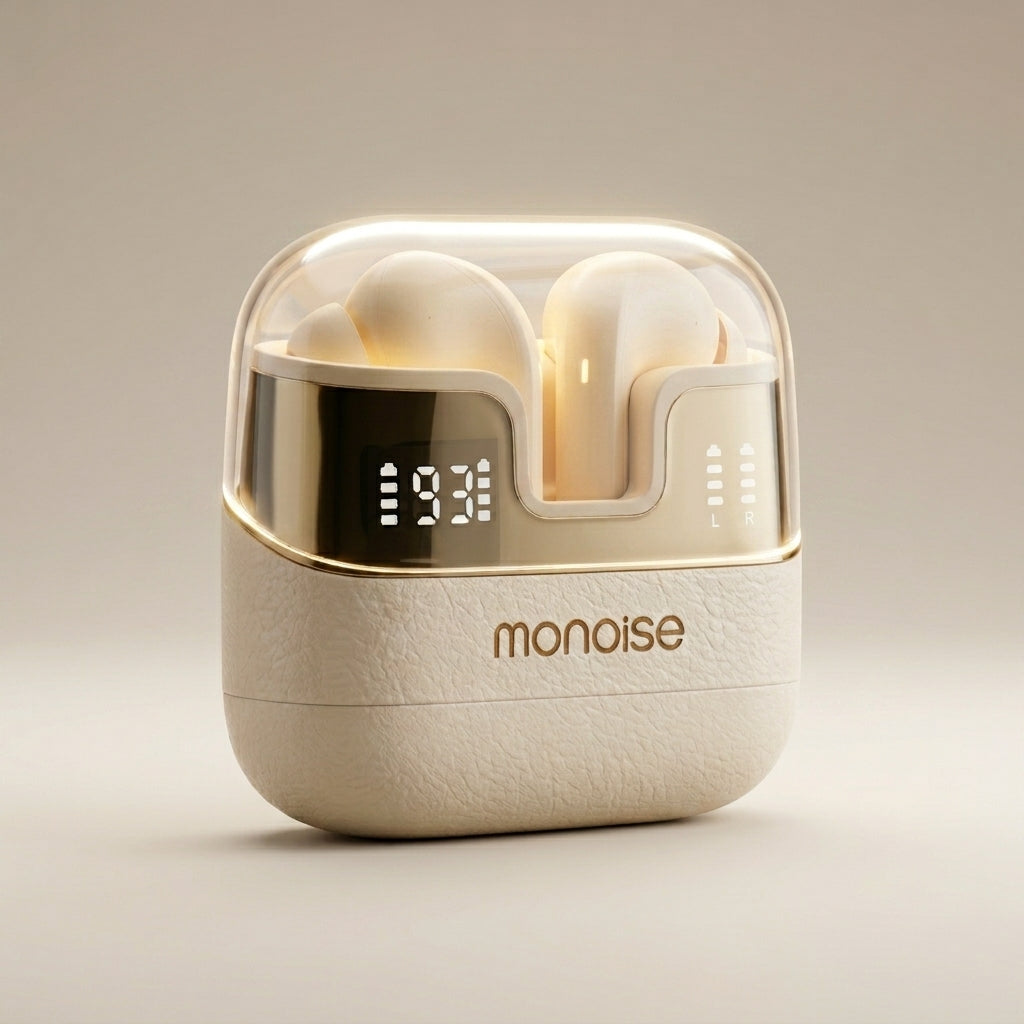 MONOISE PM10 Smart Touch Screen Wireless Earbuds