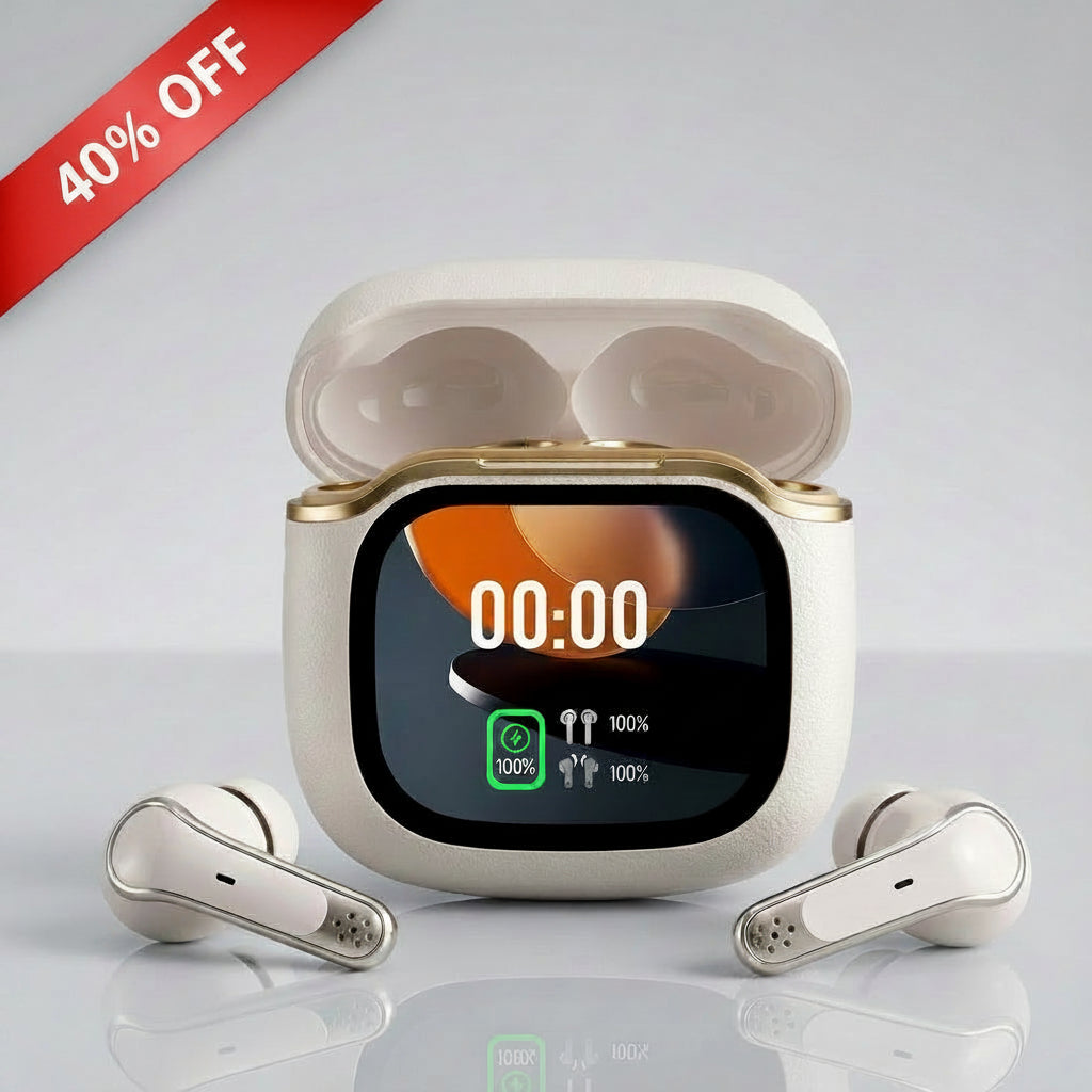 MONOISE PS-6 Smart Touch Screen Wireless Earbuds